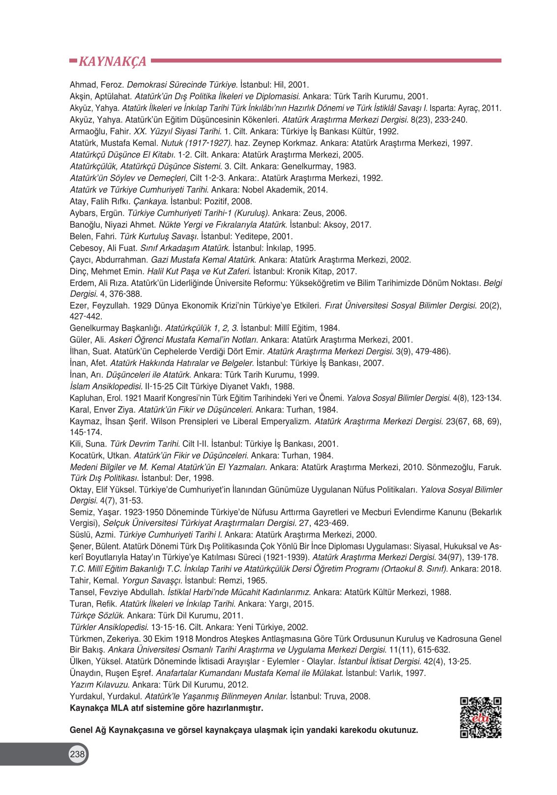 8. Sınıf Ders Destek Yayınları İnkılap Tarihi Ve Atatürkçülük Ders Kitabı Sayfa 238 Cevapları 8. Sınıf Ders Destek Yayınları İnkılap Tarihi Ve Atatürkçülük Ders Kitabı Sayfa 238 Cevapları