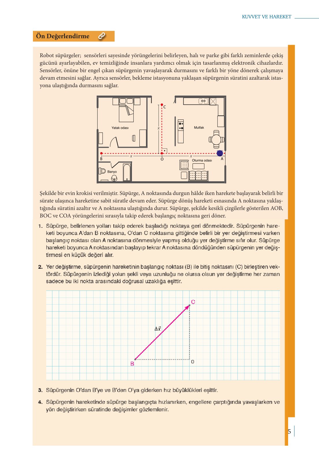 10. Sınıf Meb Yayınları Fizik Ders Kitabı Sayfa 15 Cevapları