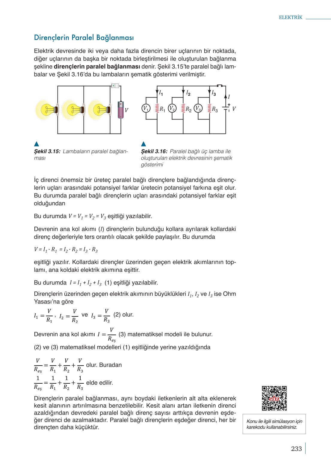 10. Sınıf Meb Yayınları Fizik Ders Kitabı Sayfa 233 Cevapları 10. Sınıf Meb Yayınları Fizik Ders Kitabı Sayfa 233 Cevapları
