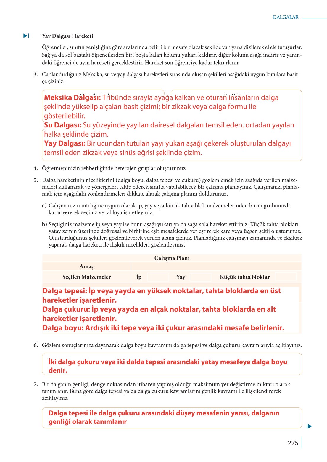 10. Sınıf Meb Yayınları Fizik Ders Kitabı Sayfa 275 Cevapları 10. Sınıf Meb Yayınları Fizik Ders Kitabı Sayfa 275 Cevapları
