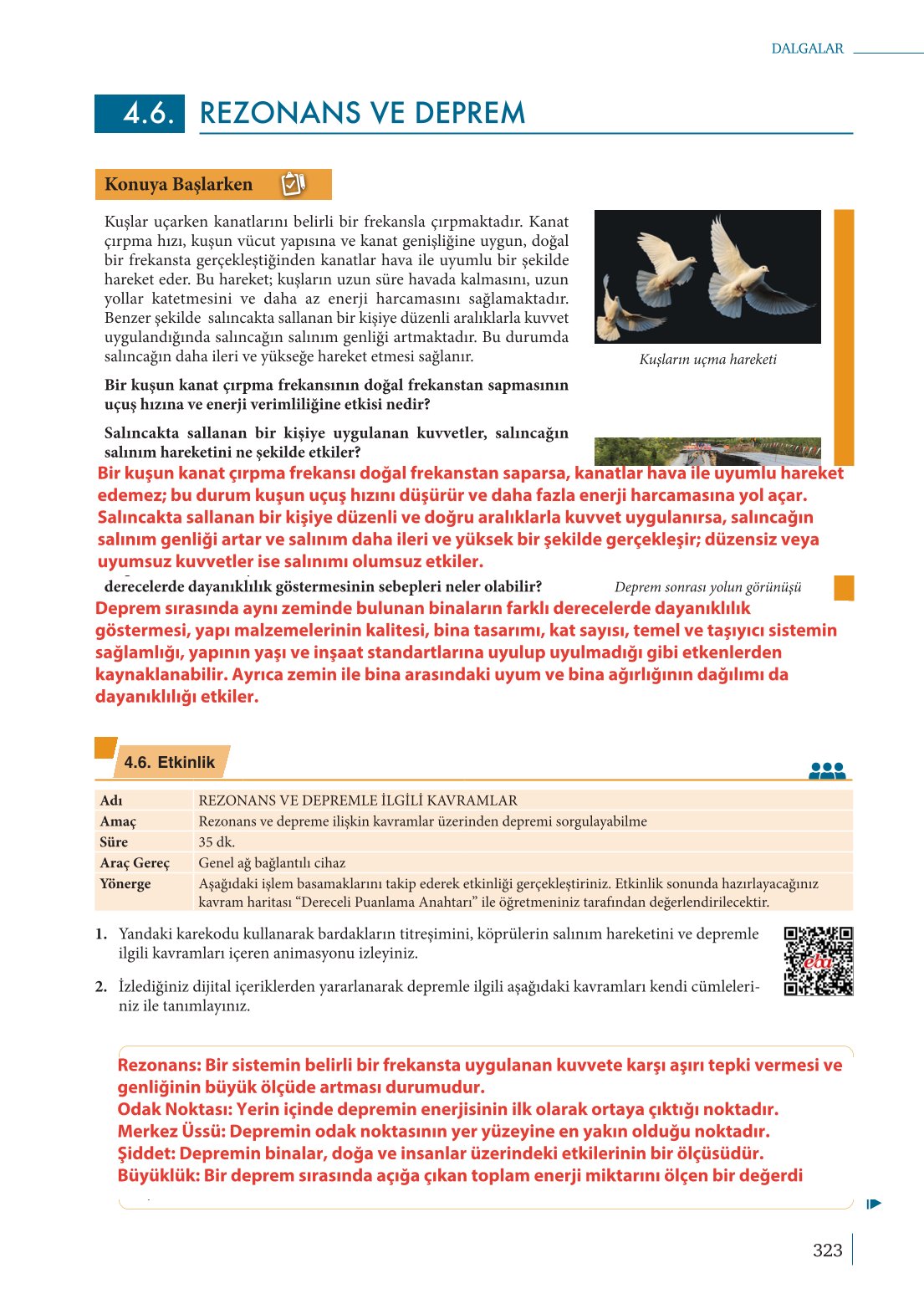 10. Sınıf Meb Yayınları Fizik Ders Kitabı Sayfa 323 Cevapları 10. Sınıf Meb Yayınları Fizik Ders Kitabı Sayfa 323 Cevapları