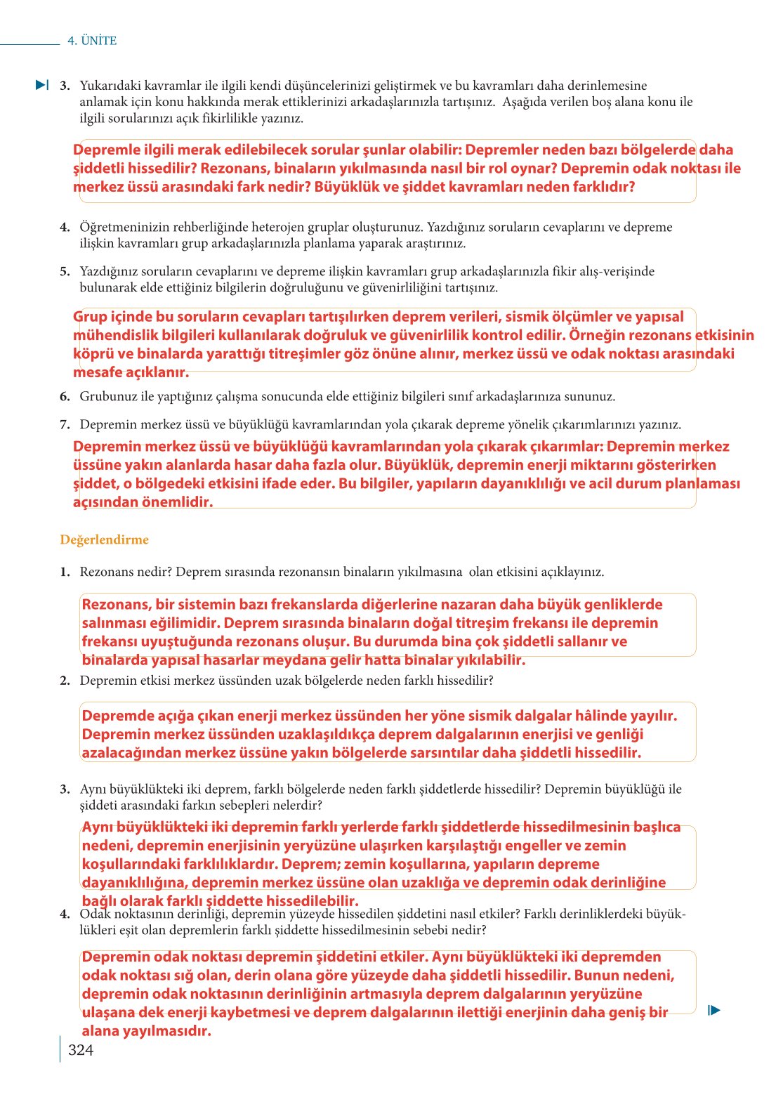 10. Sınıf Meb Yayınları Fizik Ders Kitabı Sayfa 324 Cevapları 10. Sınıf Meb Yayınları Fizik Ders Kitabı Sayfa 324 Cevapları