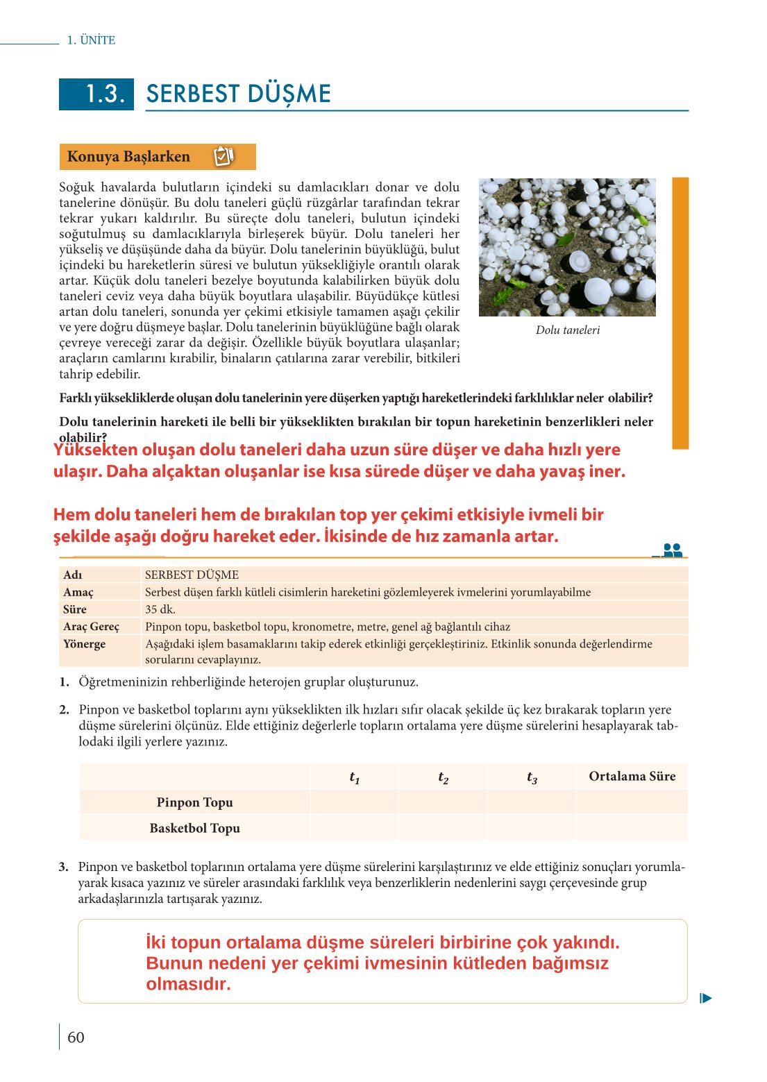 10. Sınıf Meb Yayınları Fizik Ders Kitabı Sayfa 60 Cevapları 10. Sınıf Meb Yayınları Fizik Ders Kitabı Sayfa 60 Cevapları