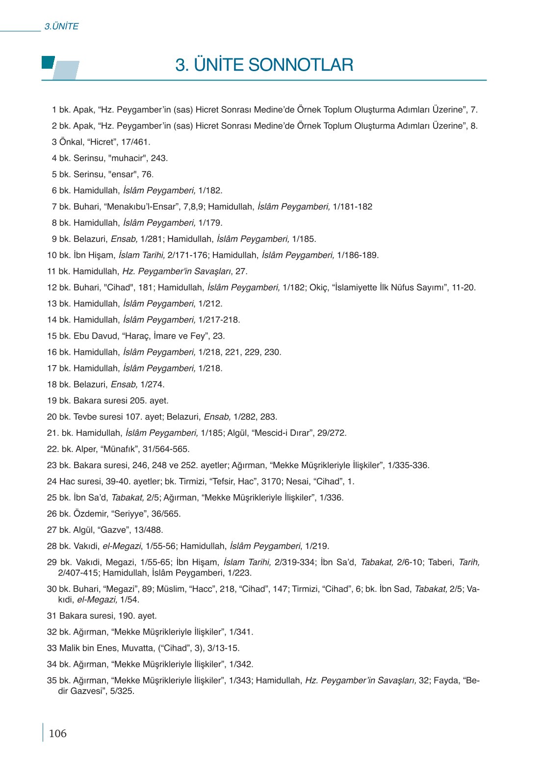 10. Sınıf Meb Yayınları Peygamberimizin Hayatı Ders Kitabı Sayfa 106 Cevapları 10. Sınıf Meb Yayınları Peygamberimizin Hayatı Ders Kitabı Sayfa 106 Cevapları