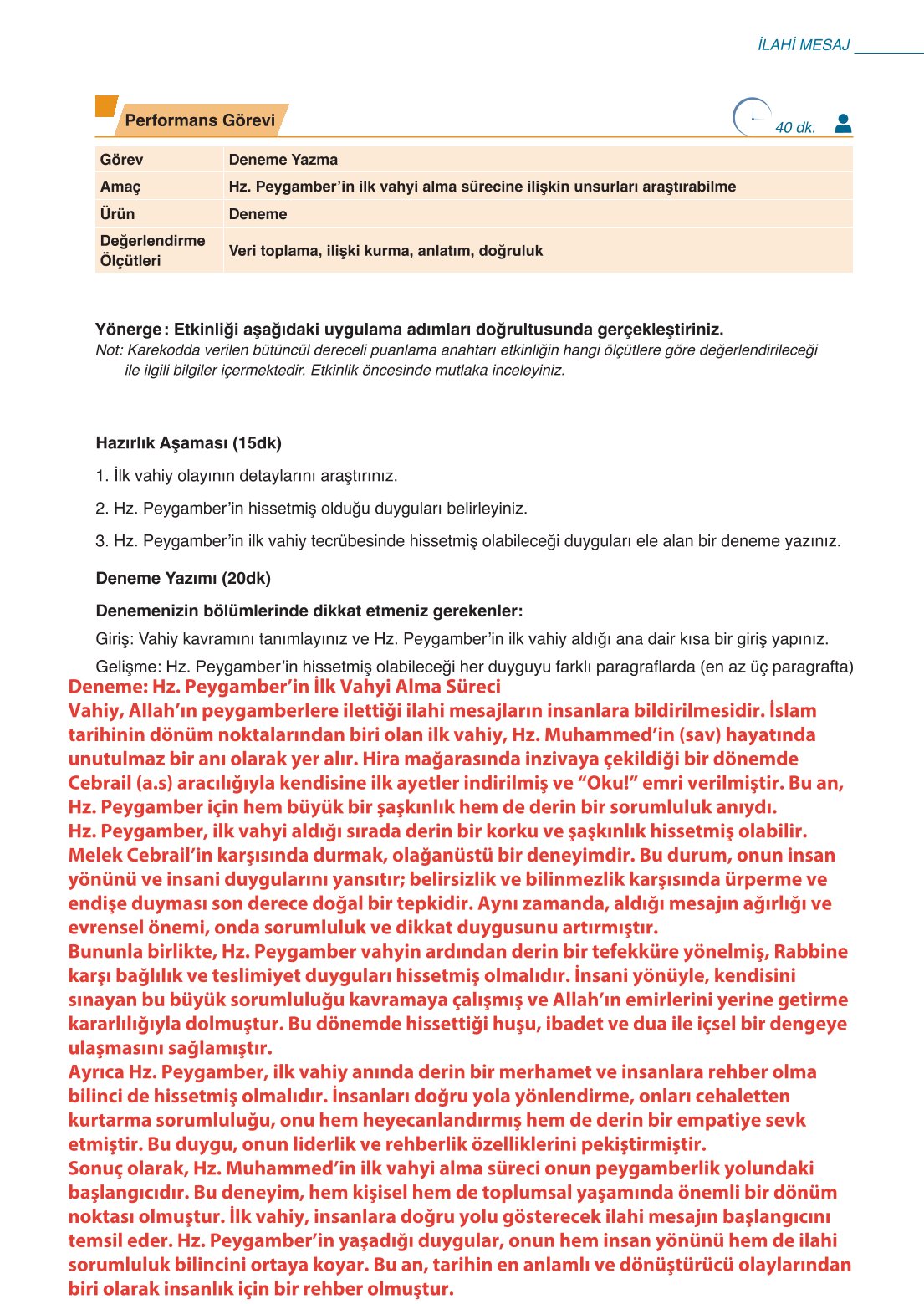 10. Sınıf Meb Yayınları Peygamberimizin Hayatı Ders Kitabı Sayfa 119 Cevapları 10. Sınıf Meb Yayınları Peygamberimizin Hayatı Ders Kitabı Sayfa 119 Cevapları