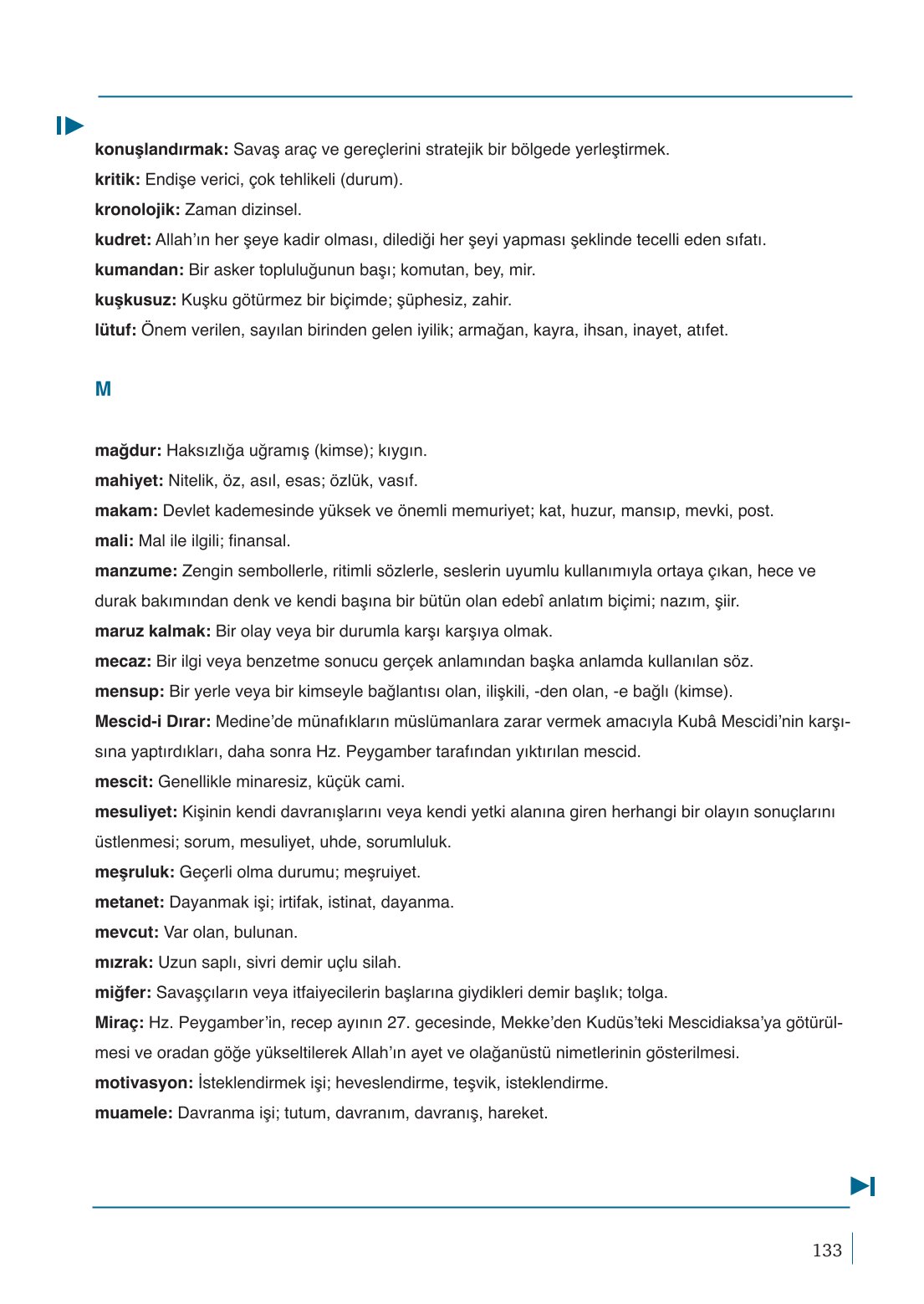 10. Sınıf Meb Yayınları Peygamberimizin Hayatı Ders Kitabı Sayfa 133 Cevapları 10. Sınıf Meb Yayınları Peygamberimizin Hayatı Ders Kitabı Sayfa 133 Cevapları