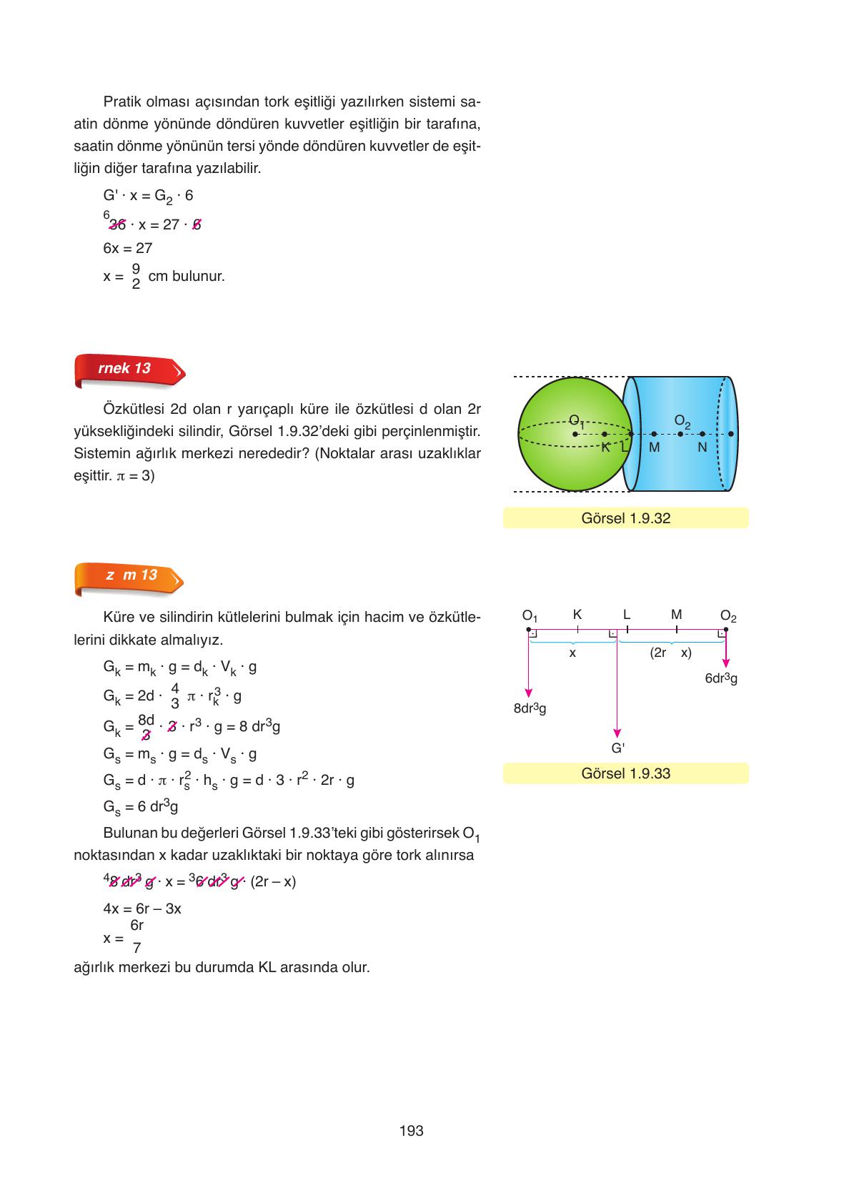 11. Sınıf Ata Yayıncılık Fizik Ders Kitabı Sayfa 193 Cevapları 11. Sınıf Ata Yayıncılık Fizik Ders Kitabı Sayfa 193 Cevapları