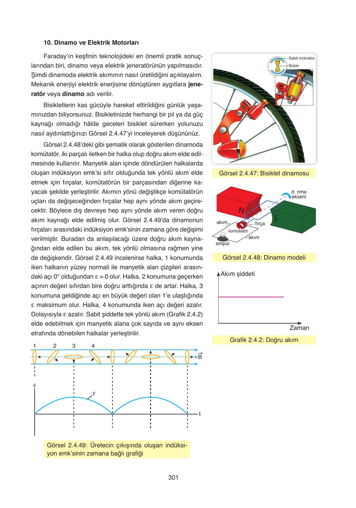 11. Sınıf Ata Yayıncılık Fizik Ders Kitabı Sayfa 301 Cevapları 11. Sınıf Ata Yayıncılık Fizik Ders Kitabı Sayfa 301 Cevapları