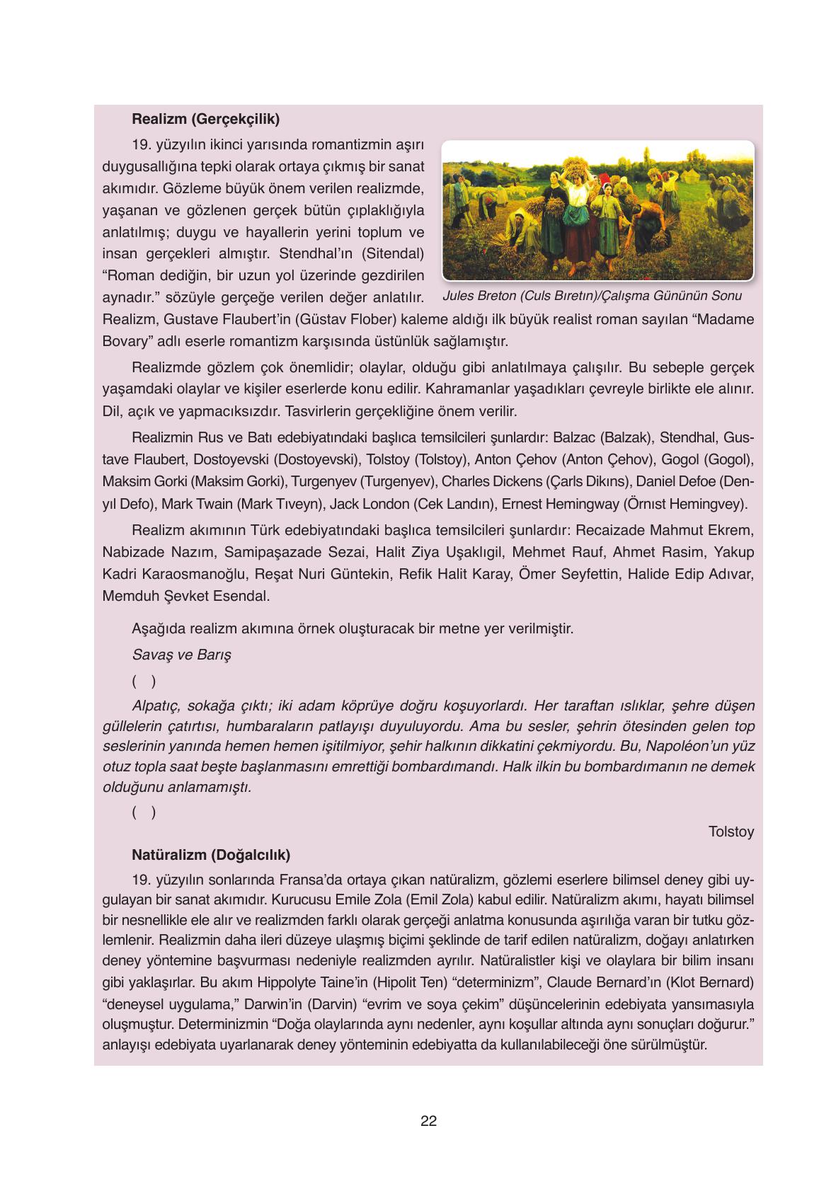 11. Sınıf Ata Yayıncılık Türk Dili Ve Edebiyatı Ders Kitabı Sayfa 22 Cevapları 11. Sınıf Ata Yayıncılık Türk Dili Ve Edebiyatı Ders Kitabı Sayfa 22 Cevapları