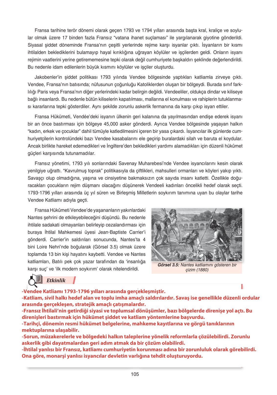 11. Sınıf Ders Destek Yayınları Tarih Ders Kitabı Sayfa 105 Cevapları 11. Sınıf Ders Destek Yayınları Tarih Ders Kitabı Sayfa 105 Cevapları