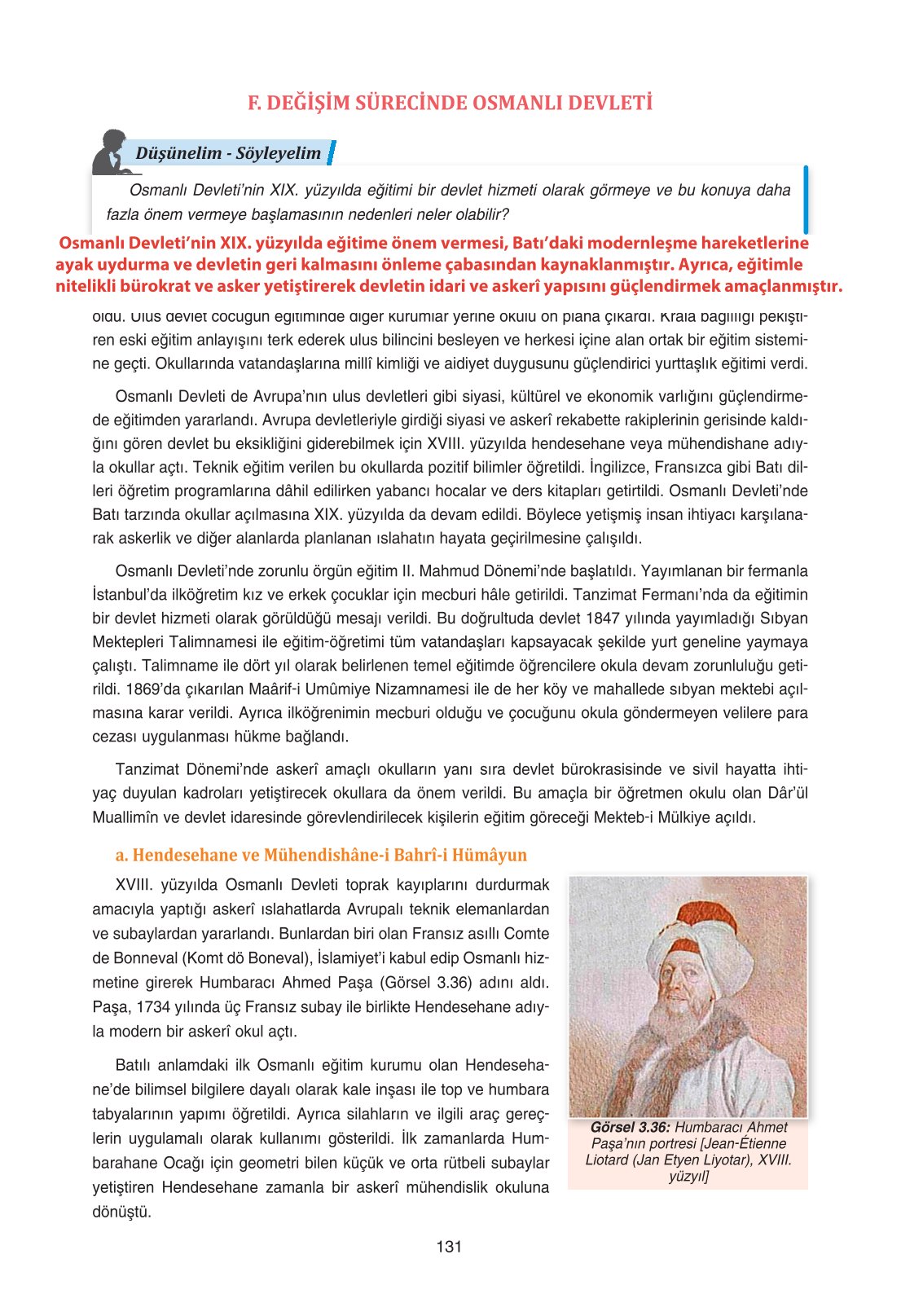 11. Sınıf Ders Destek Yayınları Tarih Ders Kitabı Sayfa 131 Cevapları 11. Sınıf Ders Destek Yayınları Tarih Ders Kitabı Sayfa 131 Cevapları