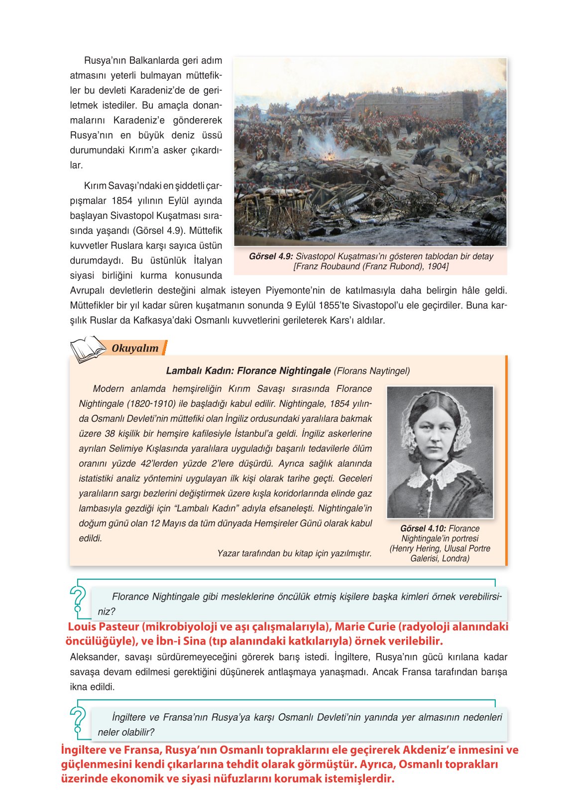 11. Sınıf Ders Destek Yayınları Tarih Ders Kitabı Sayfa 160 Cevapları 11. Sınıf Ders Destek Yayınları Tarih Ders Kitabı Sayfa 160 Cevapları