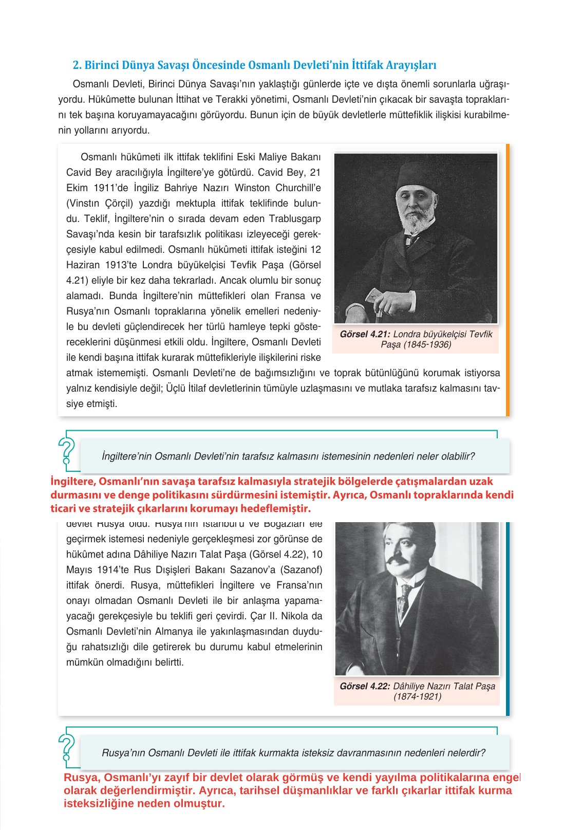 11. Sınıf Ders Destek Yayınları Tarih Ders Kitabı Sayfa 175 Cevapları 11. Sınıf Ders Destek Yayınları Tarih Ders Kitabı Sayfa 175 Cevapları