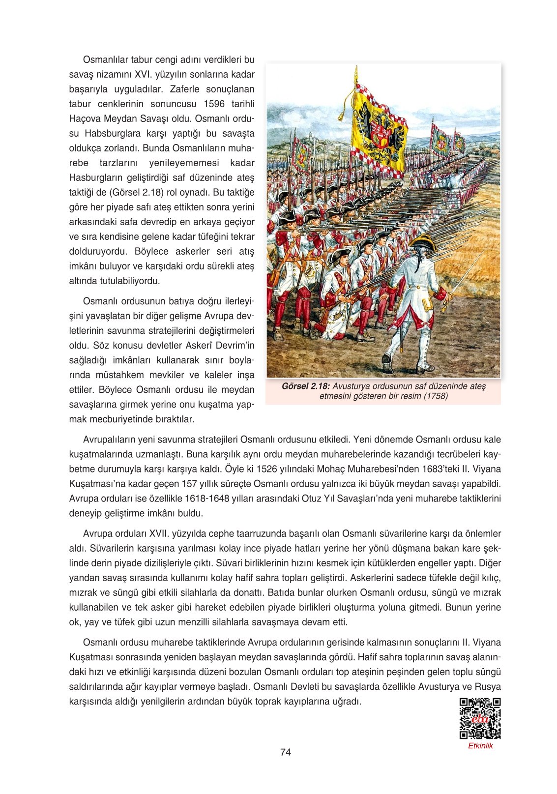 11. Sınıf Ders Destek Yayınları Tarih Ders Kitabı Sayfa 74 Cevapları