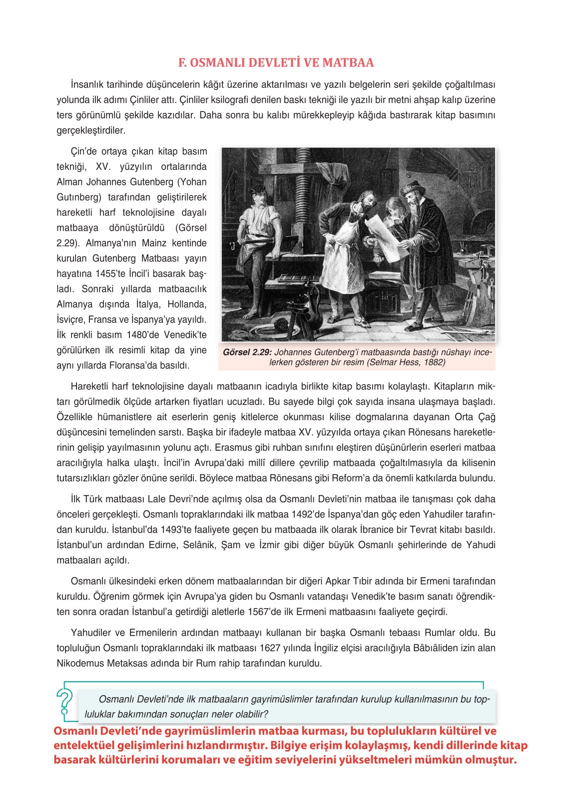 11. Sınıf Ders Destek Yayınları Tarih Ders Kitabı Sayfa 87 Cevapları
