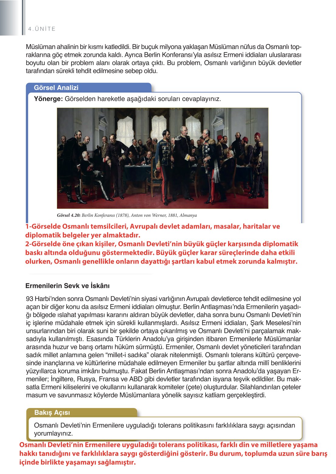11. Sınıf Meb Yayınları Tarih Ders Kitabı Sayfa 150 Cevapları