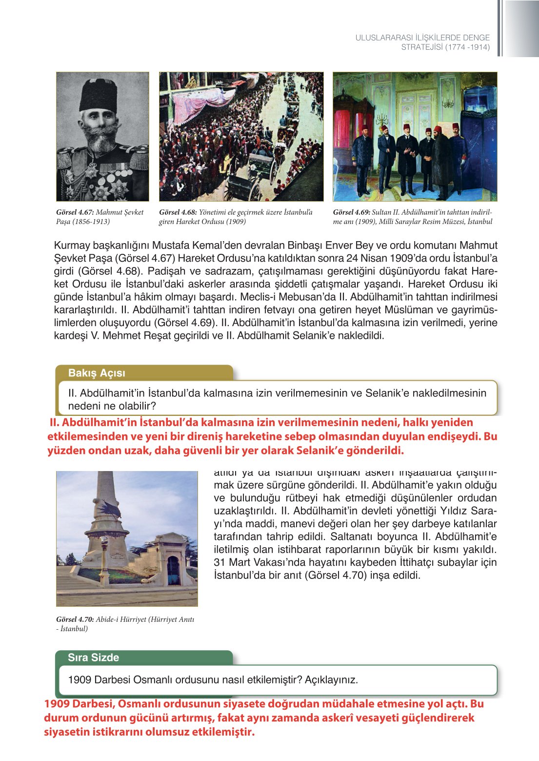 11. Sınıf Meb Yayınları Tarih Ders Kitabı Sayfa 185 Cevapları 11. Sınıf Meb Yayınları Tarih Ders Kitabı Sayfa 185 Cevapları