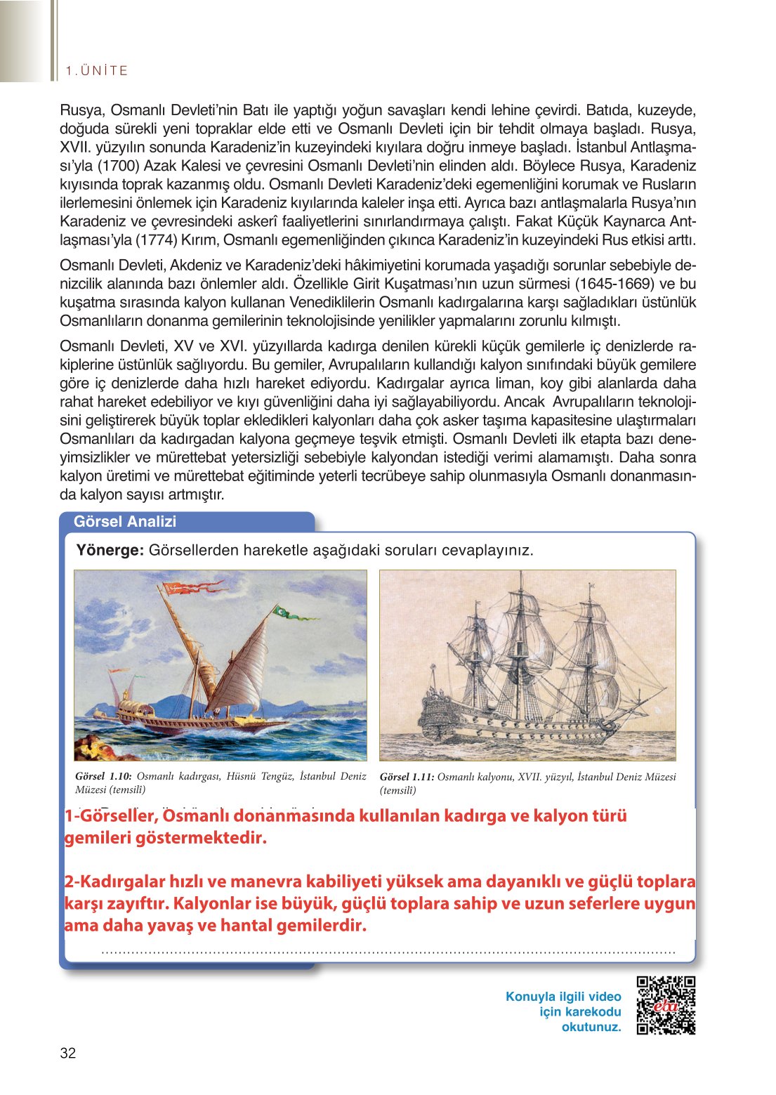 11. Sınıf Meb Yayınları Tarih Ders Kitabı Sayfa 32 Cevapları 11. Sınıf Meb Yayınları Tarih Ders Kitabı Sayfa 32 Cevapları