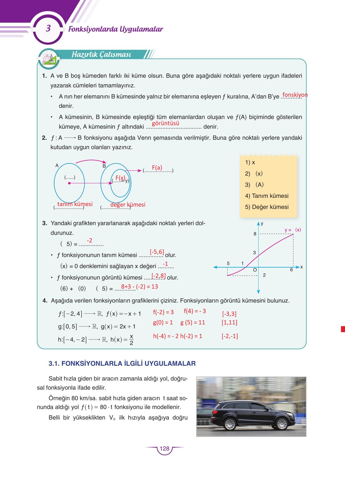 11. Sınıf Sdr Dikey Yayıncılık Matematik Ders Kitabı Sayfa 129 Cevapları 11. Sınıf Sdr Dikey Yayıncılık Matematik Ders Kitabı Sayfa 129 Cevapları