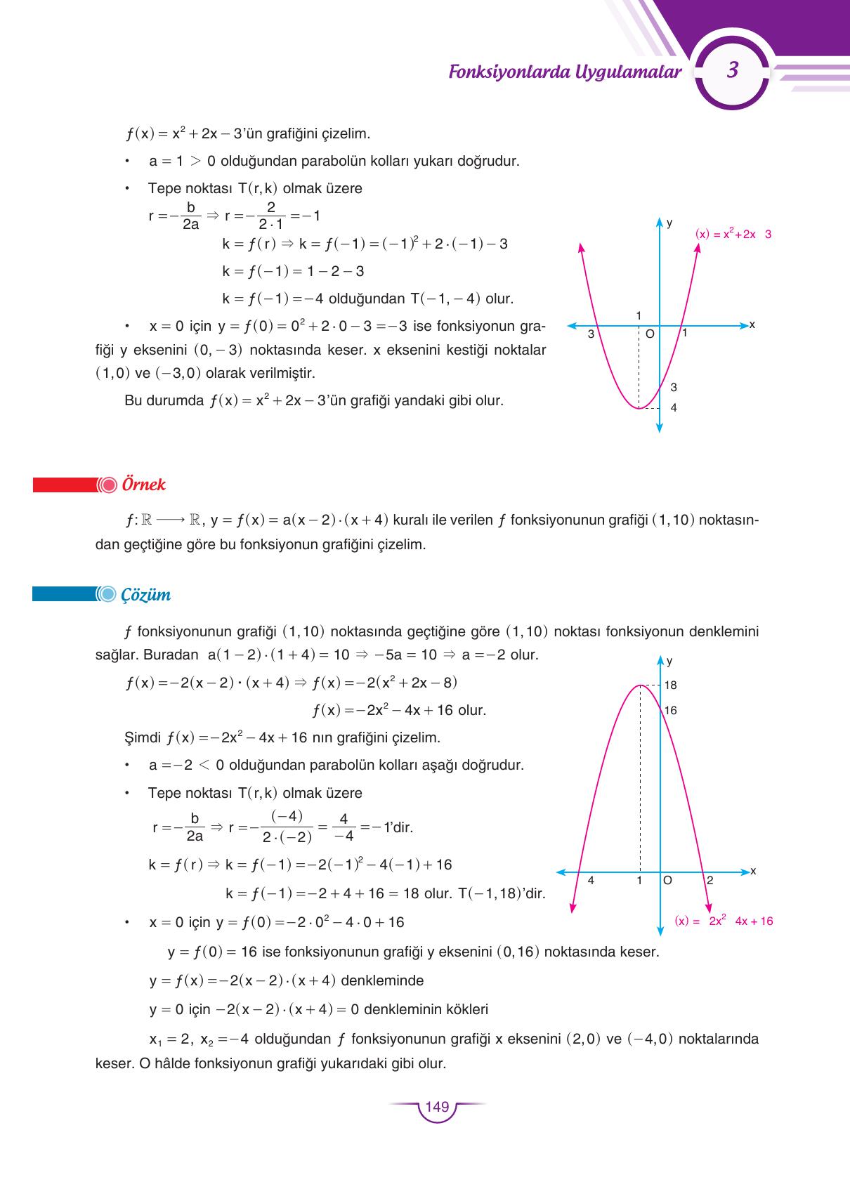 11. Sınıf Sdr Dikey Yayıncılık Matematik Ders Kitabı Sayfa 150 Cevapları