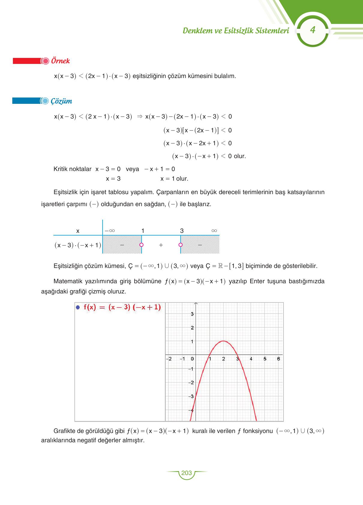 11. Sınıf Sdr Dikey Yayıncılık Matematik Ders Kitabı Sayfa 204 Cevapları
