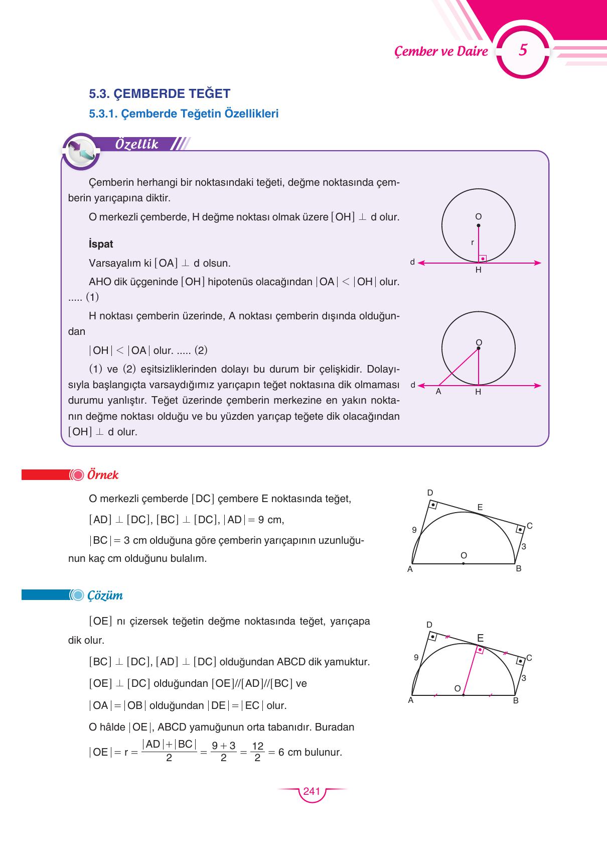 11. Sınıf Sdr Dikey Yayıncılık Matematik Ders Kitabı Sayfa 242 Cevapları