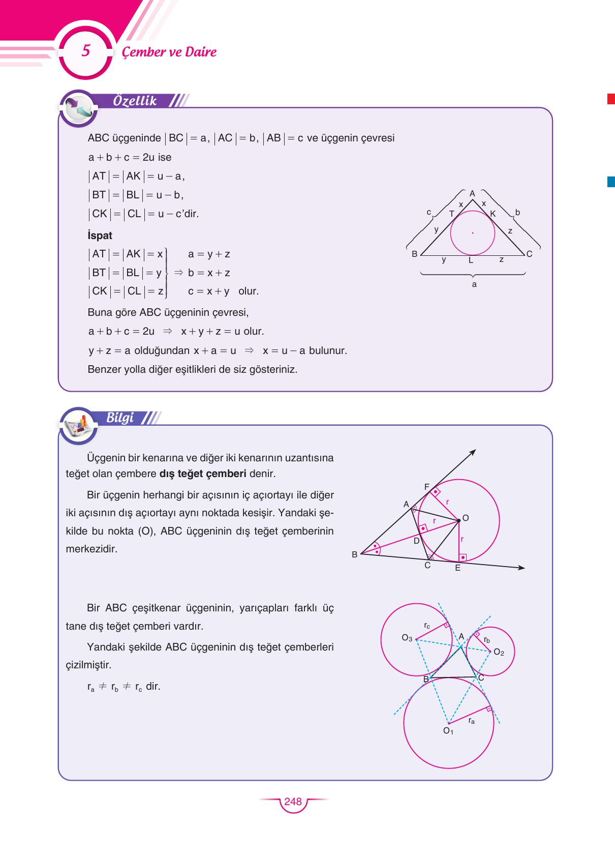 11. Sınıf Sdr Dikey Yayıncılık Matematik Ders Kitabı Sayfa 249 Cevapları