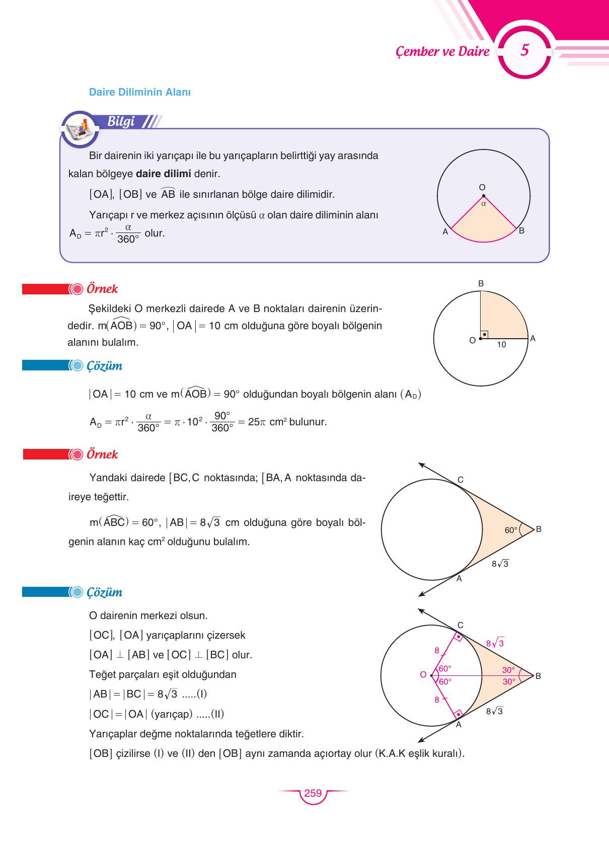 11. Sınıf Sdr Dikey Yayıncılık Matematik Ders Kitabı Sayfa 260 Cevapları