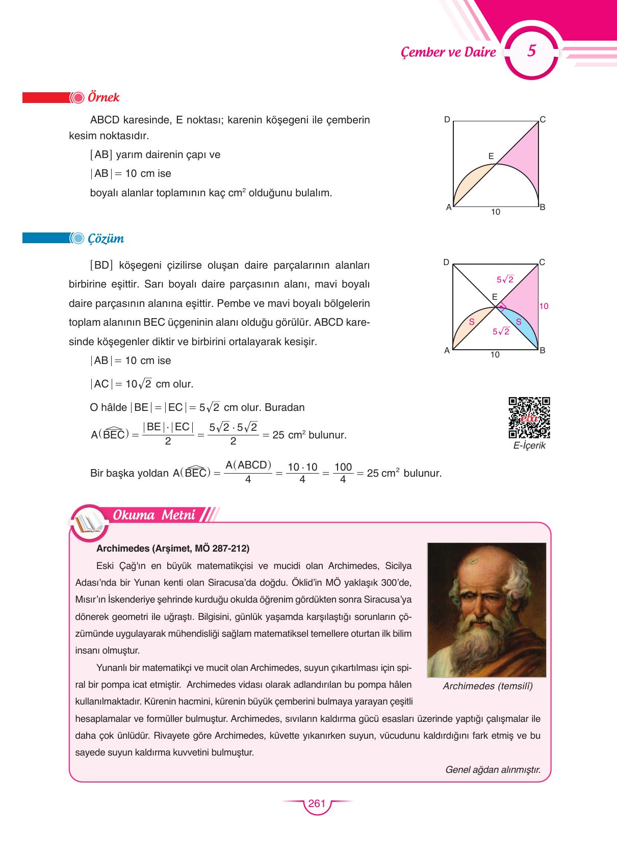 11. Sınıf Sdr Dikey Yayıncılık Matematik Ders Kitabı Sayfa 262 Cevapları