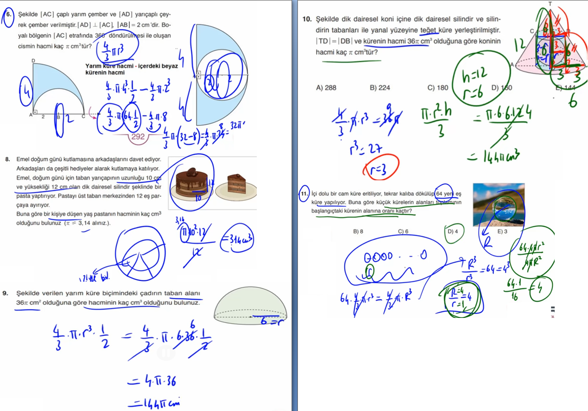 11. Sınıf Sdr Dikey Yayıncılık Matematik Ders Kitabı Sayfa 293 Cevapları