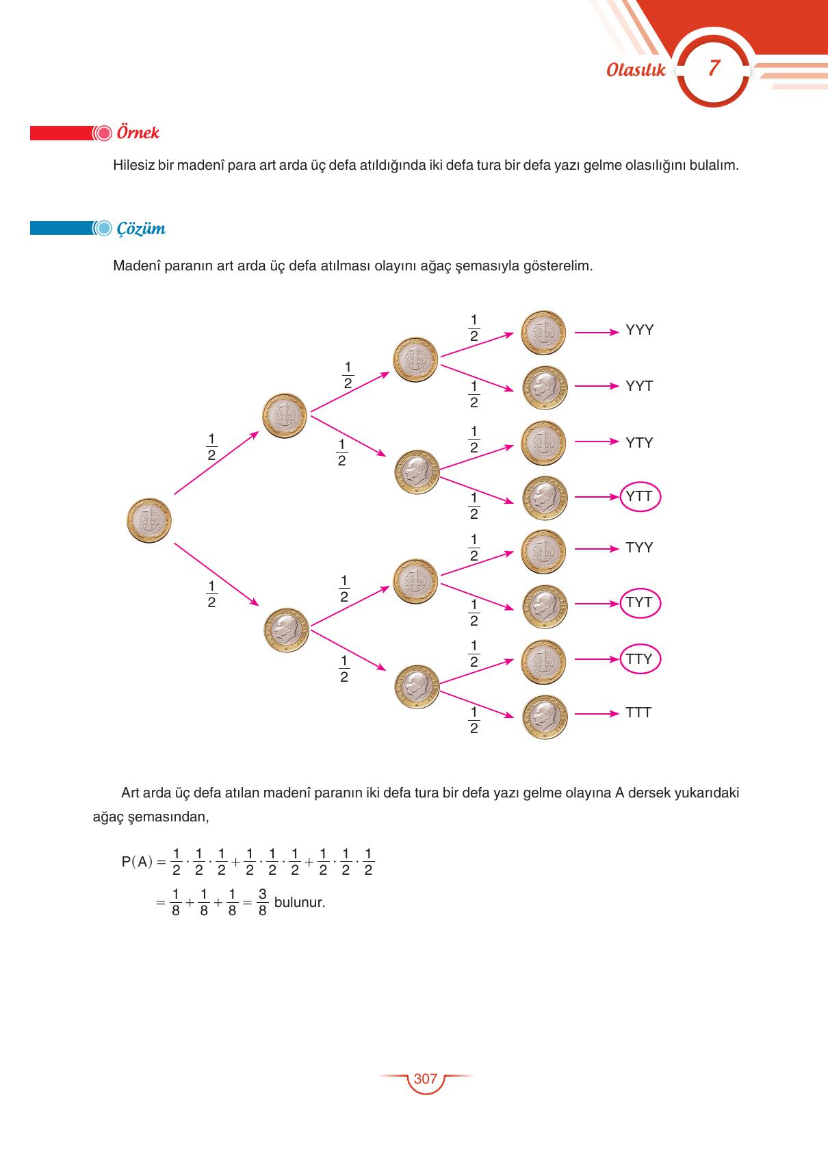 11. Sınıf Sdr Dikey Yayıncılık Matematik Ders Kitabı Sayfa 308 Cevapları