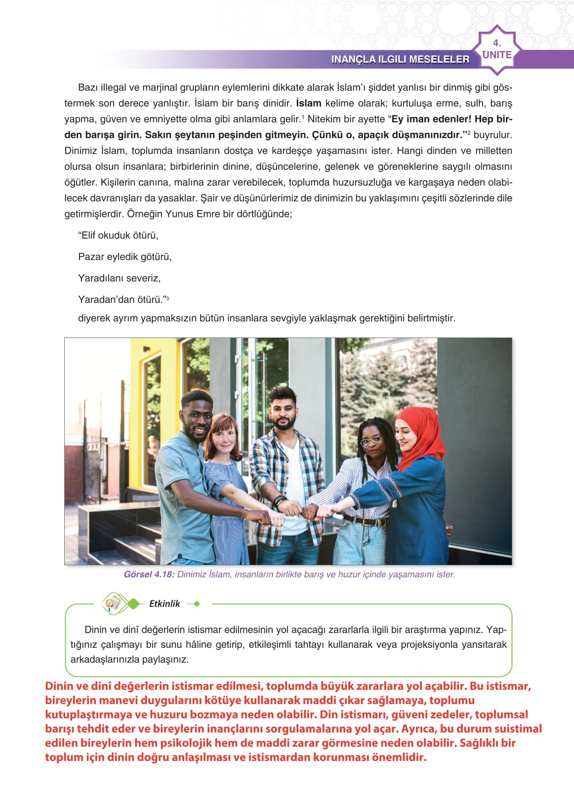 11. Sınıf Sdr İpekyolu Yayıncılık Din Kültürü Ve Ahlak Bilgisi Ders Kitabı Sayfa 123 Cevapları 11. Sınıf Sdr İpekyolu Yayıncılık Din Kültürü Ve Ahlak Bilgisi Ders Kitabı Sayfa 123 Cevapları