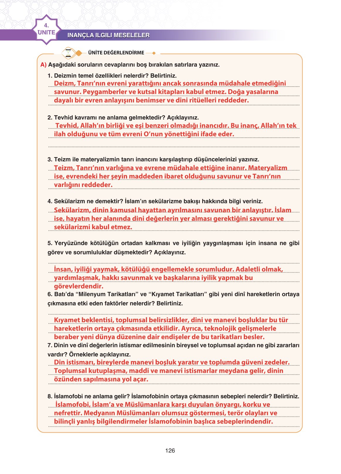 11. Sınıf Sdr İpekyolu Yayıncılık Din Kültürü Ve Ahlak Bilgisi Ders Kitabı Sayfa 126 Cevapları 11. Sınıf Sdr İpekyolu Yayıncılık Din Kültürü Ve Ahlak Bilgisi Ders Kitabı Sayfa 126 Cevapları