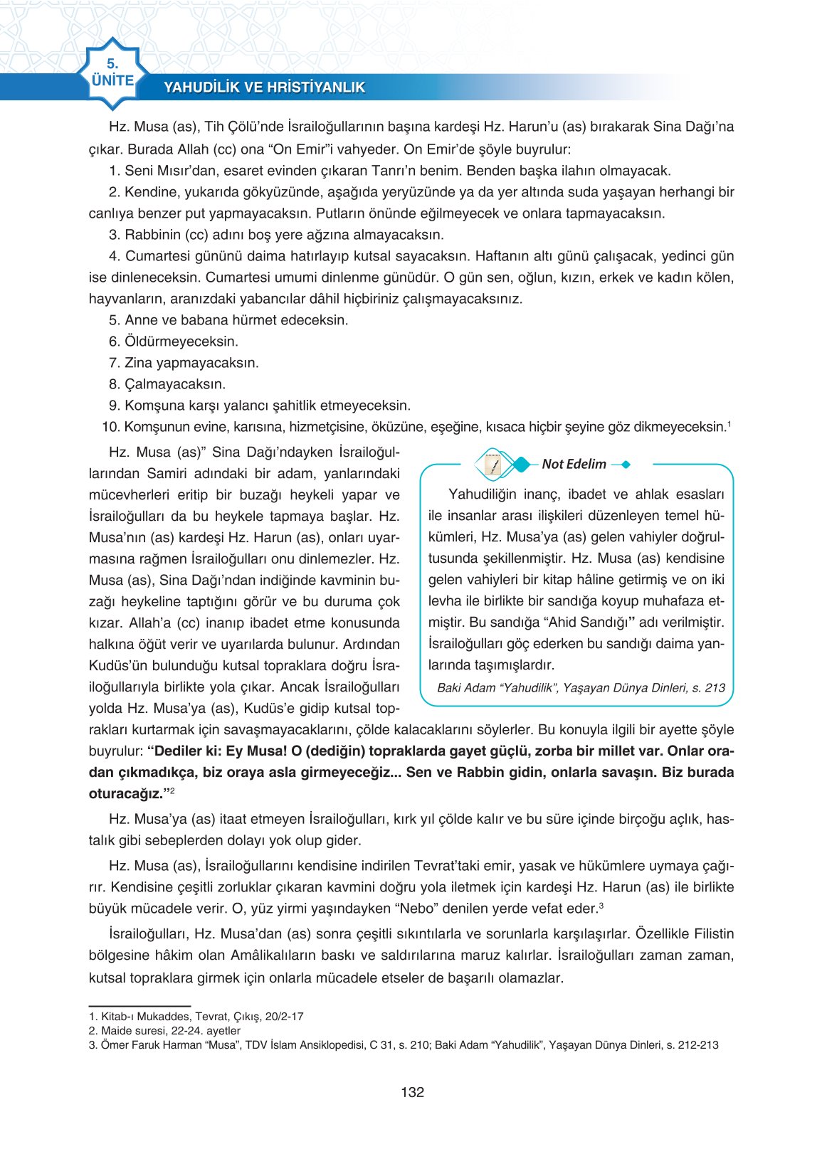 11. Sınıf Sdr İpekyolu Yayıncılık Din Kültürü Ve Ahlak Bilgisi Ders Kitabı Sayfa 132 Cevapları 11. Sınıf Sdr İpekyolu Yayıncılık Din Kültürü Ve Ahlak Bilgisi Ders Kitabı Sayfa 132 Cevapları