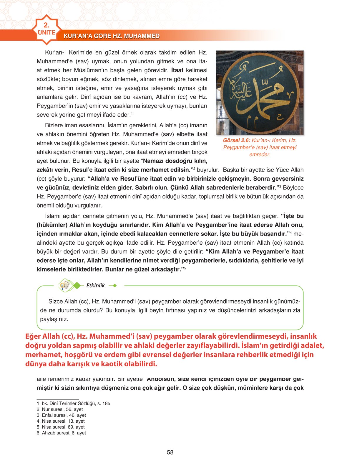 11. Sınıf Sdr İpekyolu Yayıncılık Din Kültürü Ve Ahlak Bilgisi Ders Kitabı Sayfa 58 Cevapları 11. Sınıf Sdr İpekyolu Yayıncılık Din Kültürü Ve Ahlak Bilgisi Ders Kitabı Sayfa 58 Cevapları