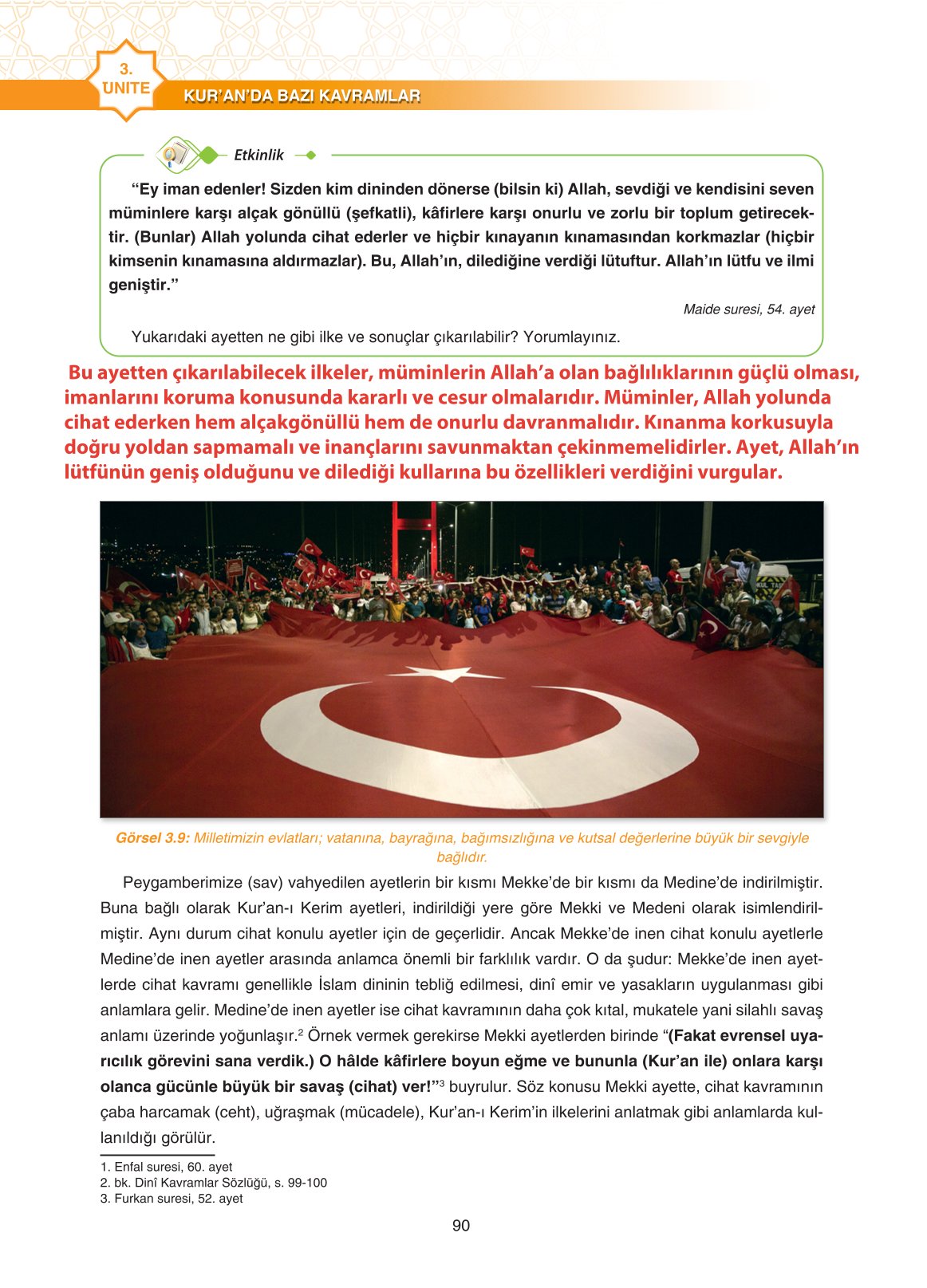 11. Sınıf Sdr İpekyolu Yayıncılık Din Kültürü Ve Ahlak Bilgisi Ders Kitabı Sayfa 90 Cevapları 11. Sınıf Sdr İpekyolu Yayıncılık Din Kültürü Ve Ahlak Bilgisi Ders Kitabı Sayfa 90 Cevapları