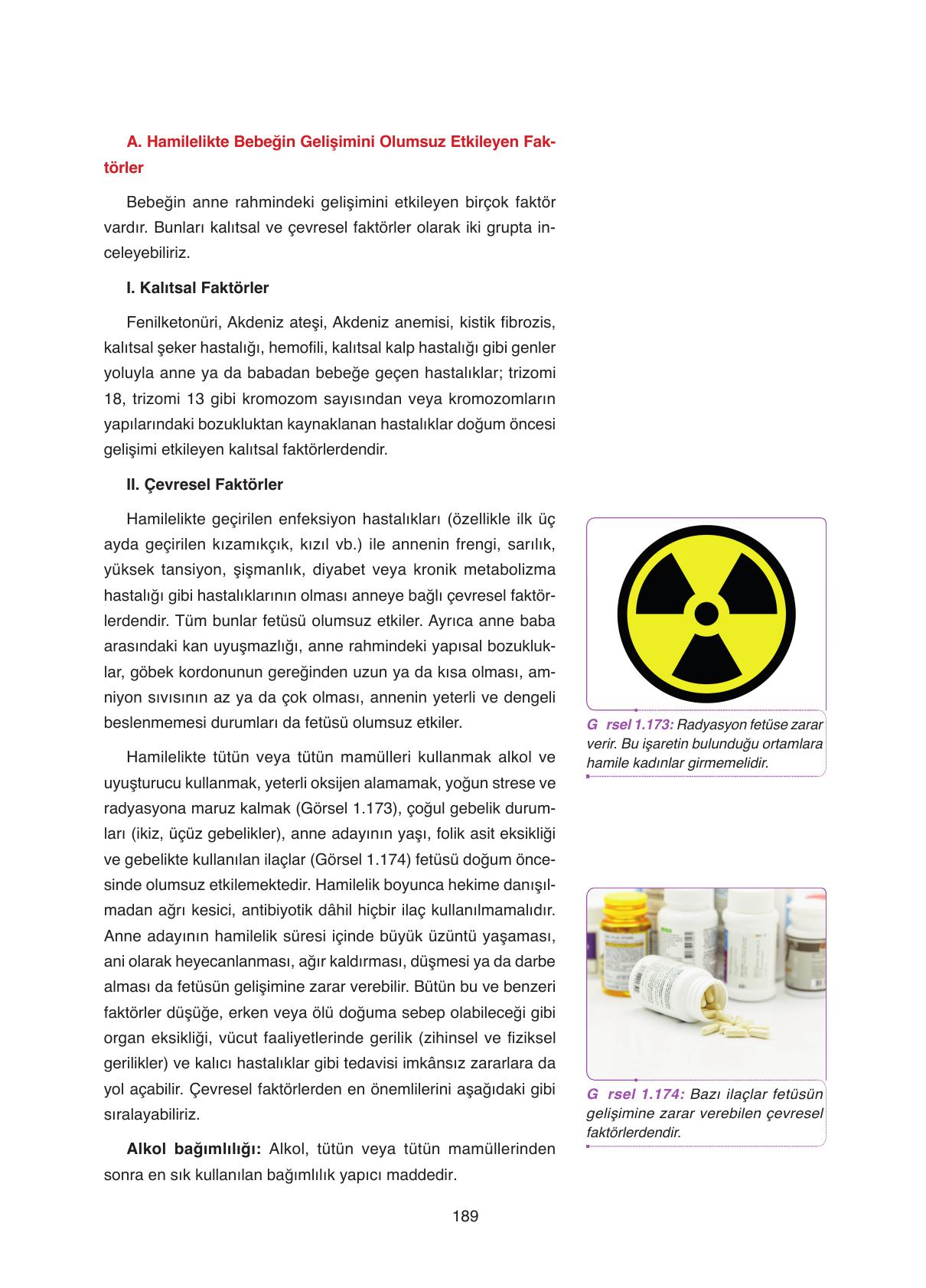 11. Sınıf Tutku Yayıncılık Biyoloji Ders Kitabı Sayfa 189 Cevapları 11. Sınıf Tutku Yayıncılık Biyoloji Ders Kitabı Sayfa 189 Cevapları
