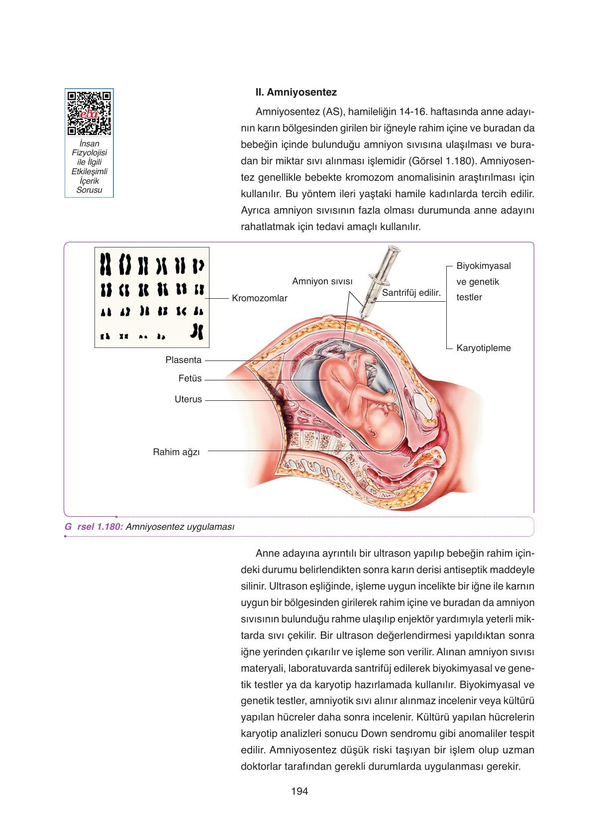 11. Sınıf Tutku Yayıncılık Biyoloji Ders Kitabı Sayfa 194 Cevapları