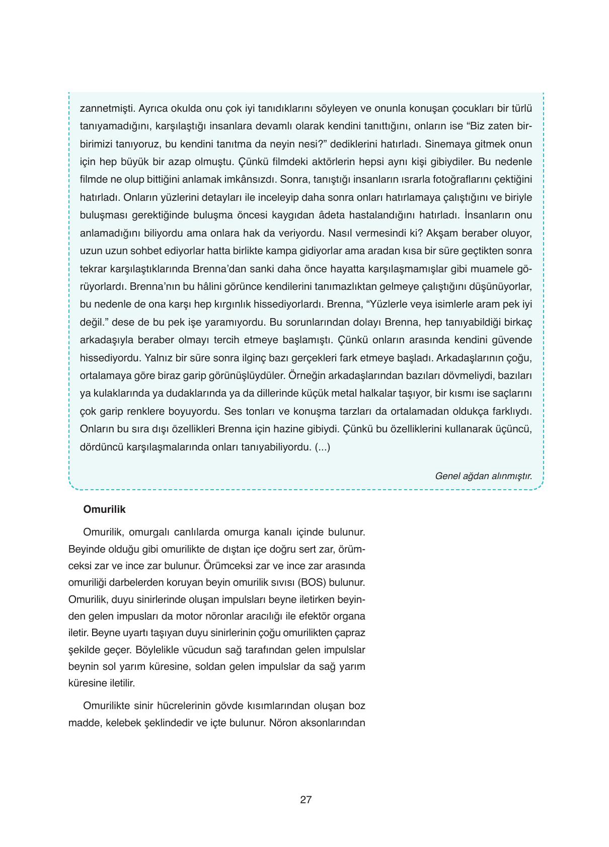 11. Sınıf Tutku Yayıncılık Biyoloji Ders Kitabı Sayfa 27 Cevapları 11. Sınıf Tutku Yayıncılık Biyoloji Ders Kitabı Sayfa 27 Cevapları