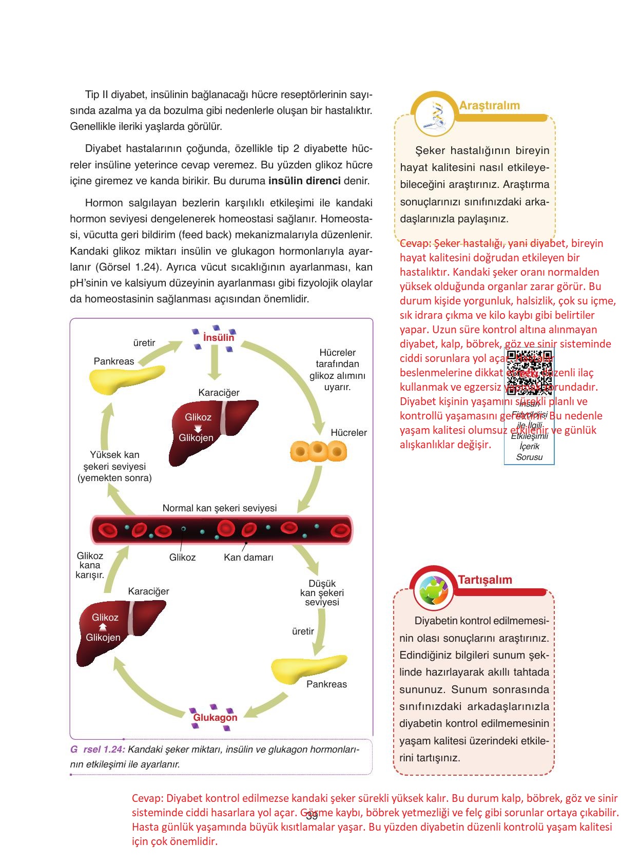11. Sınıf Tutku Yayıncılık Biyoloji Ders Kitabı Sayfa 39 Cevapları