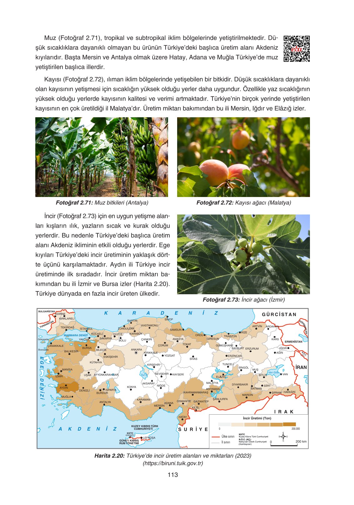 11. Sınıf Yıldırım Yayınları Coğrafya Ders Kitabı Sayfa 113 Cevapları 11. Sınıf Yıldırım Yayınları Coğrafya Ders Kitabı Sayfa 113 Cevapları