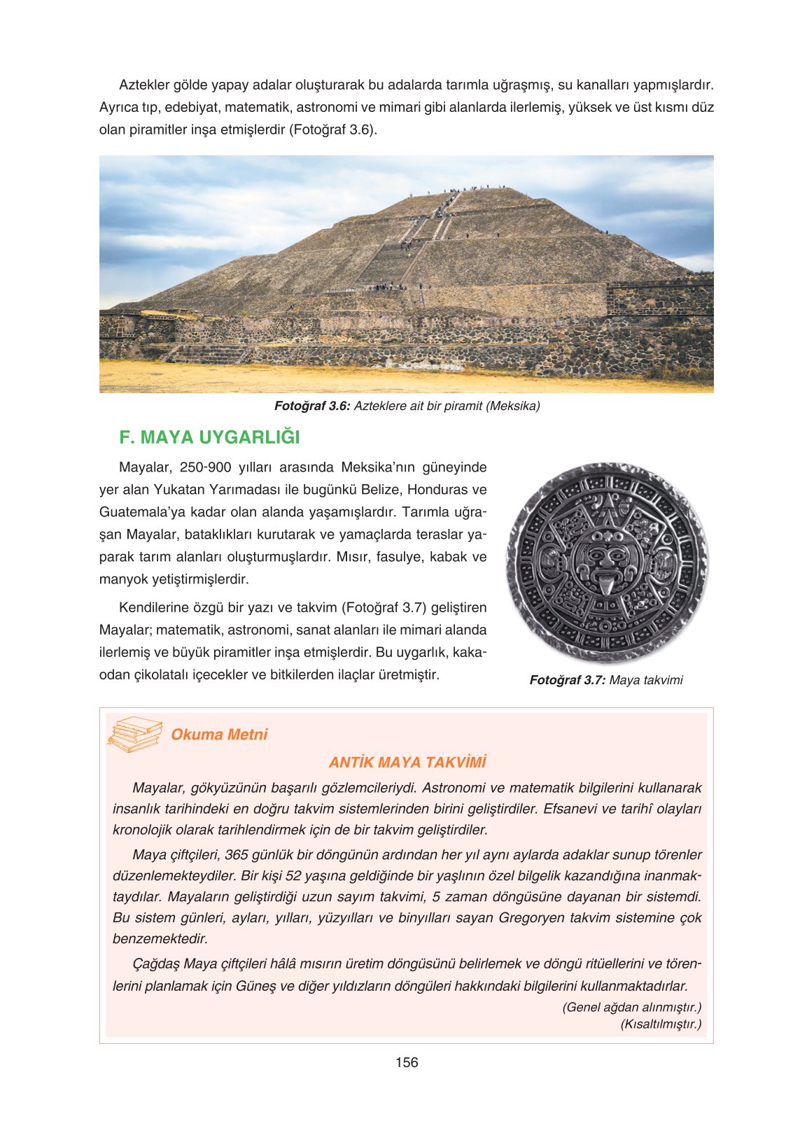 11. Sınıf Yıldırım Yayınları Coğrafya Ders Kitabı Sayfa 156 Cevapları