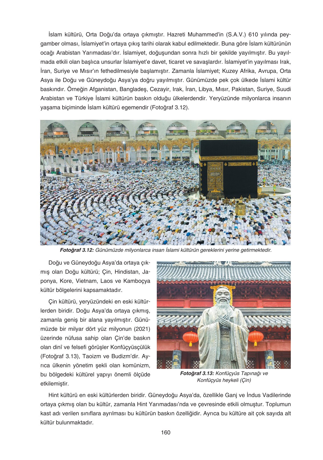 11. Sınıf Yıldırım Yayınları Coğrafya Ders Kitabı Sayfa 160 Cevapları