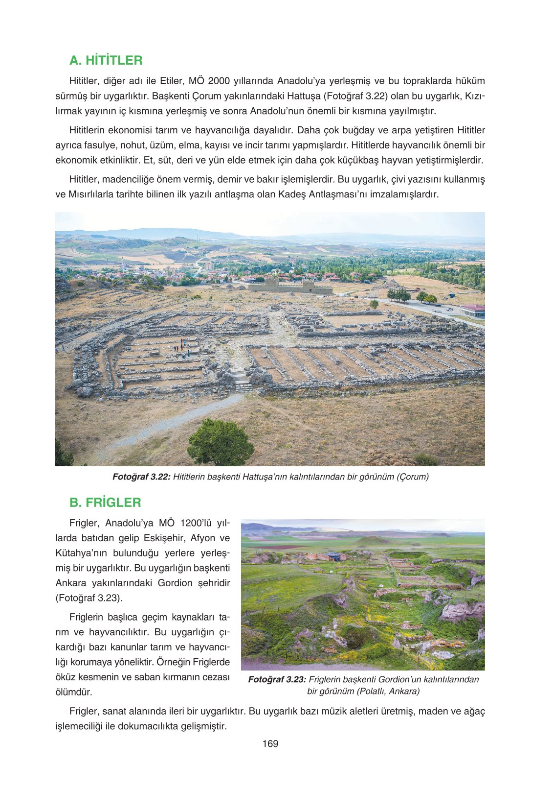 11. Sınıf Yıldırım Yayınları Coğrafya Ders Kitabı Sayfa 169 Cevapları