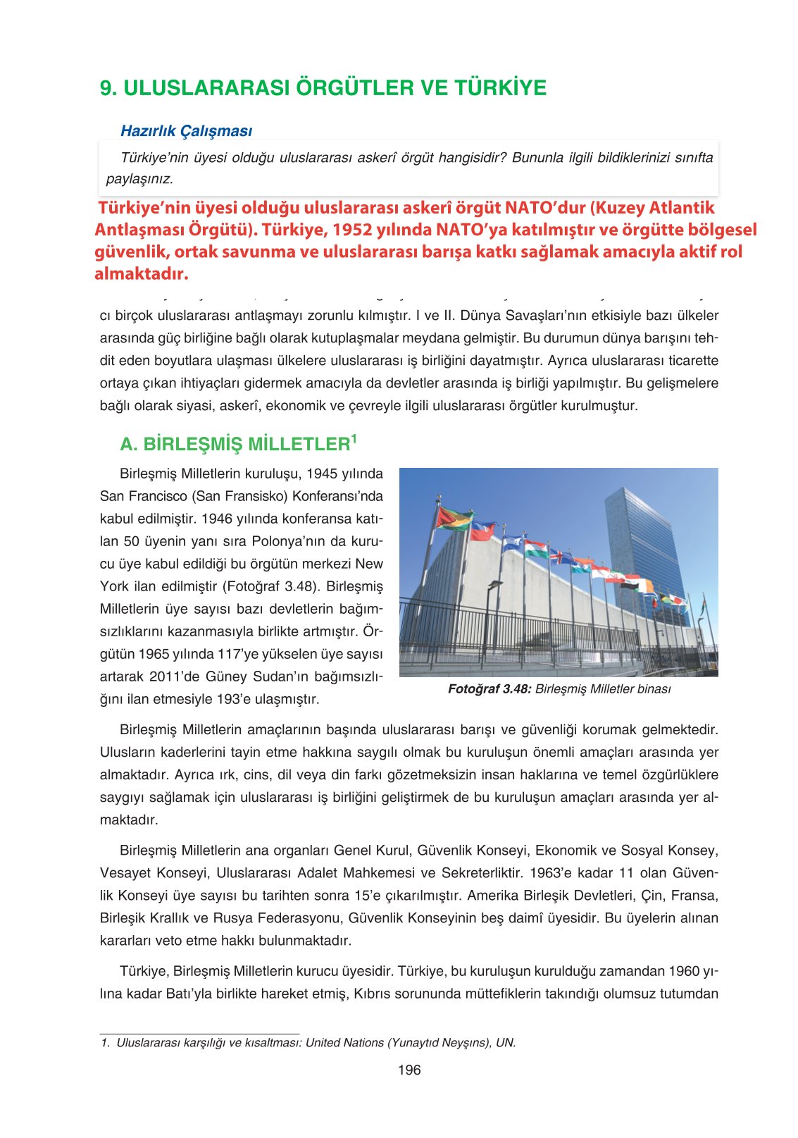 11. Sınıf Yıldırım Yayınları Coğrafya Ders Kitabı Sayfa 196 Cevapları 11. Sınıf Yıldırım Yayınları Coğrafya Ders Kitabı Sayfa 196 Cevapları