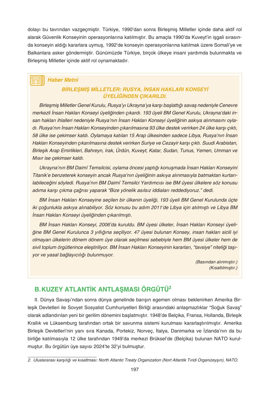 11. Sınıf Yıldırım Yayınları Coğrafya Ders Kitabı Sayfa 197 Cevapları 11. Sınıf Yıldırım Yayınları Coğrafya Ders Kitabı Sayfa 197 Cevapları