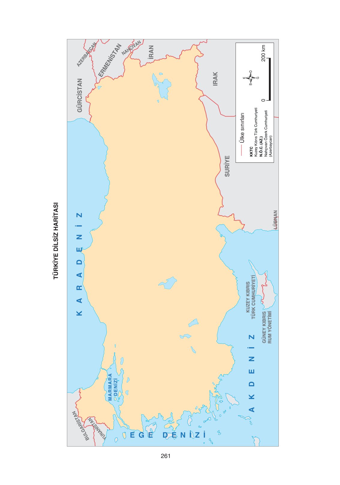 11. Sınıf Yıldırım Yayınları Coğrafya Ders Kitabı Sayfa 261 Cevapları