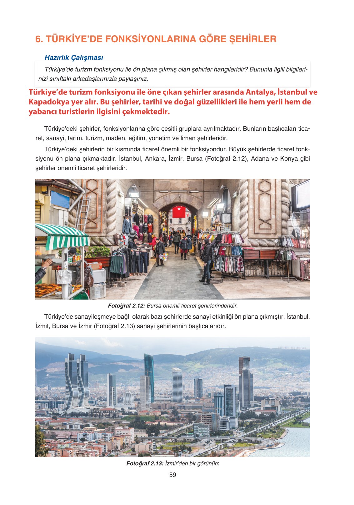 11. Sınıf Yıldırım Yayınları Coğrafya Ders Kitabı Sayfa 59 Cevapları 11. Sınıf Yıldırım Yayınları Coğrafya Ders Kitabı Sayfa 59 Cevapları