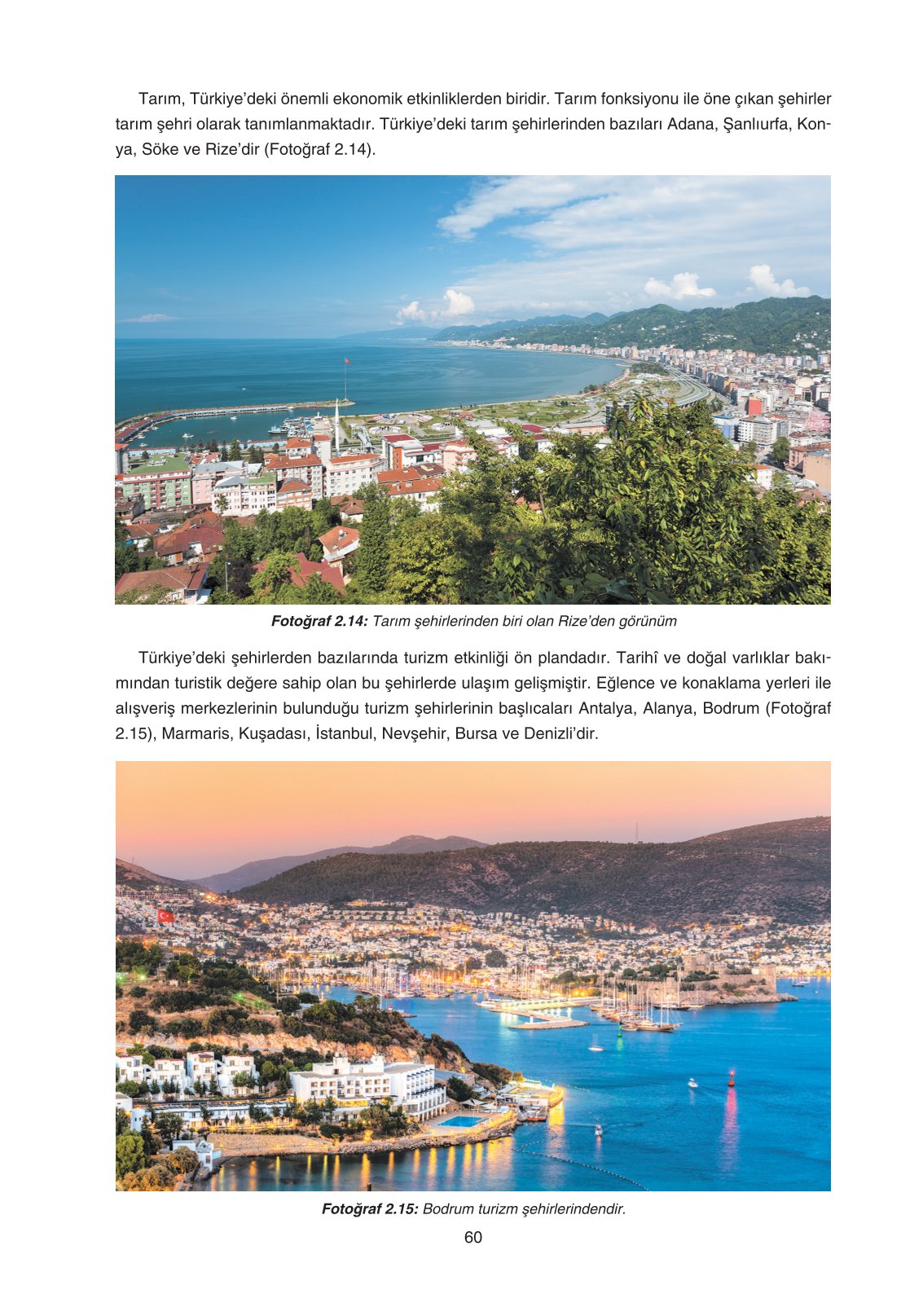 11. Sınıf Yıldırım Yayınları Coğrafya Ders Kitabı Sayfa 60 Cevapları
