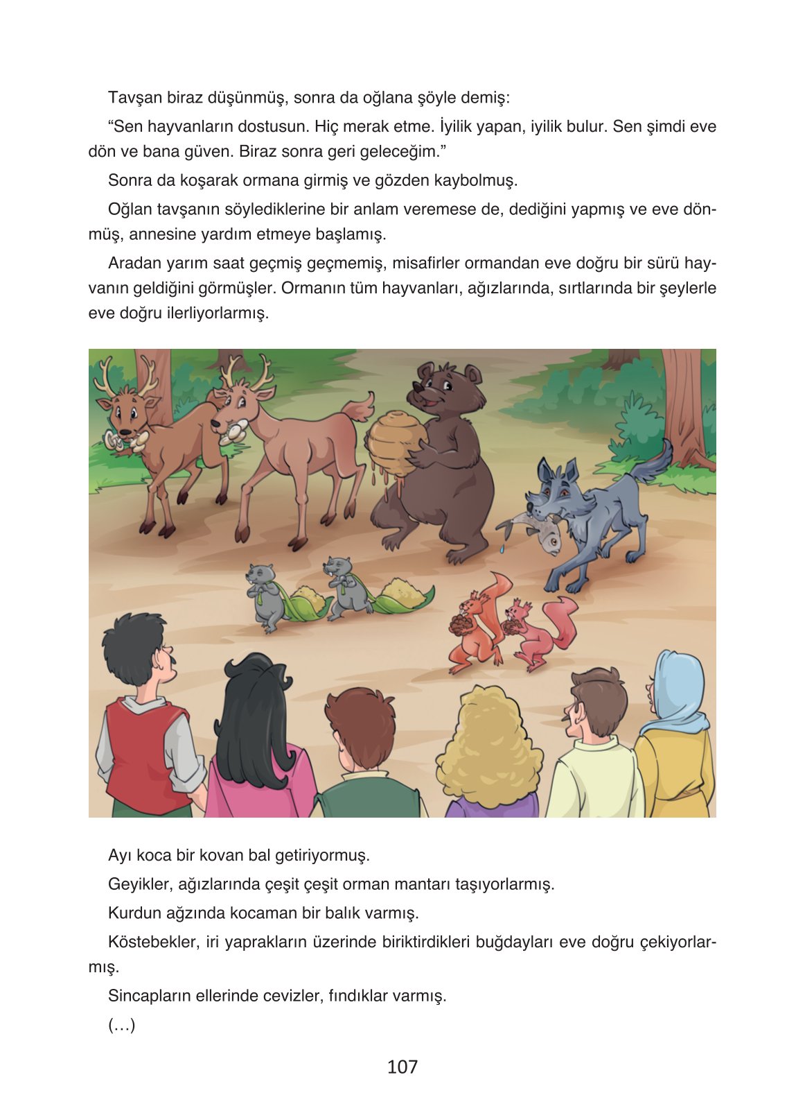 4. Sınıf Ada Yayıncılık Türkçe Ders Kitabı Sayfa 107 Cevapları